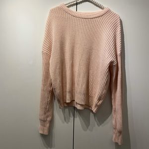 Urban Outfitters Crew Neck Sweater in Blush (M)